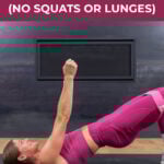 woman performing alternatvie to squat if squats hurt knees